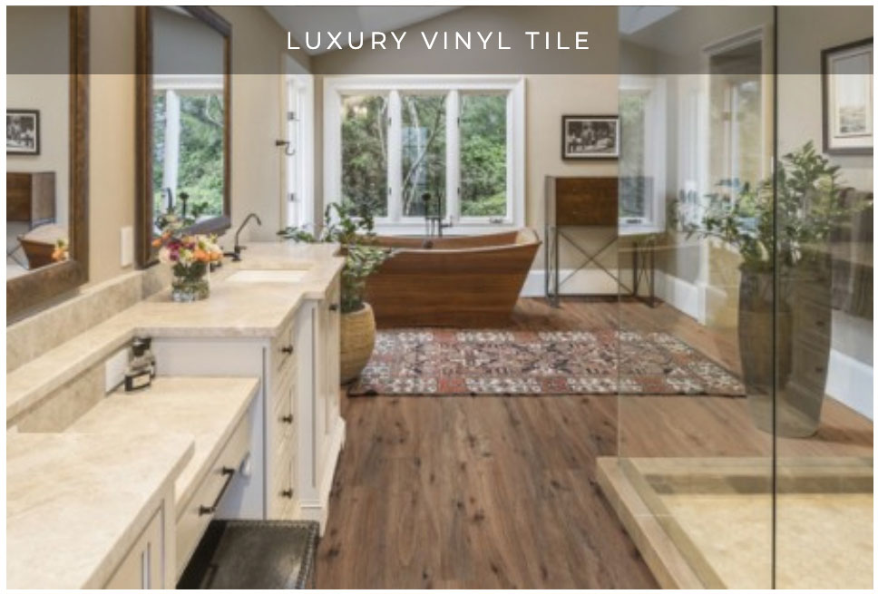 Luxury Vinyl Tile design ideas and trends