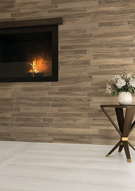Whisper Wood-Look Fireplace