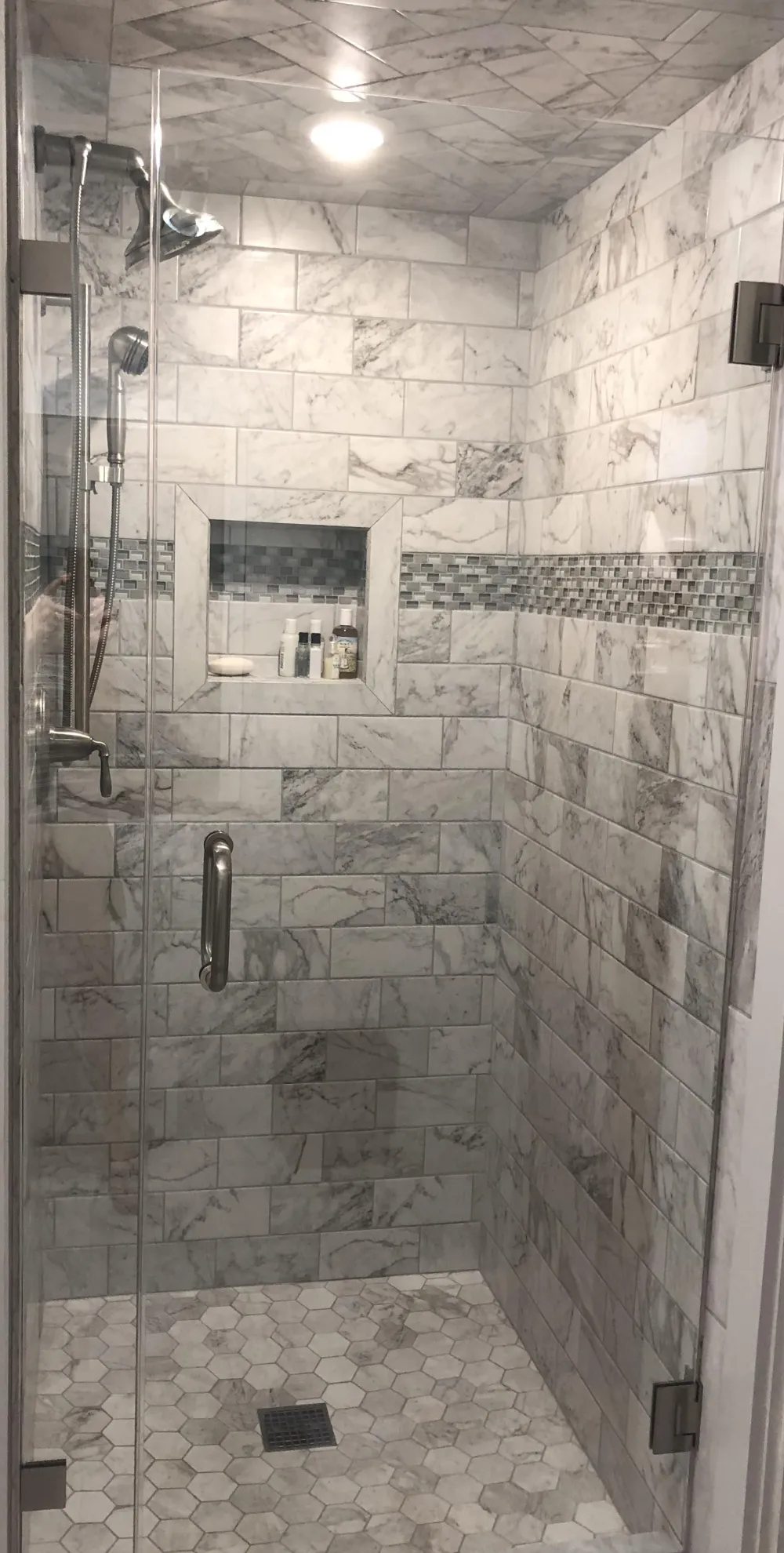 Customer Supplied Shower Appian Stones