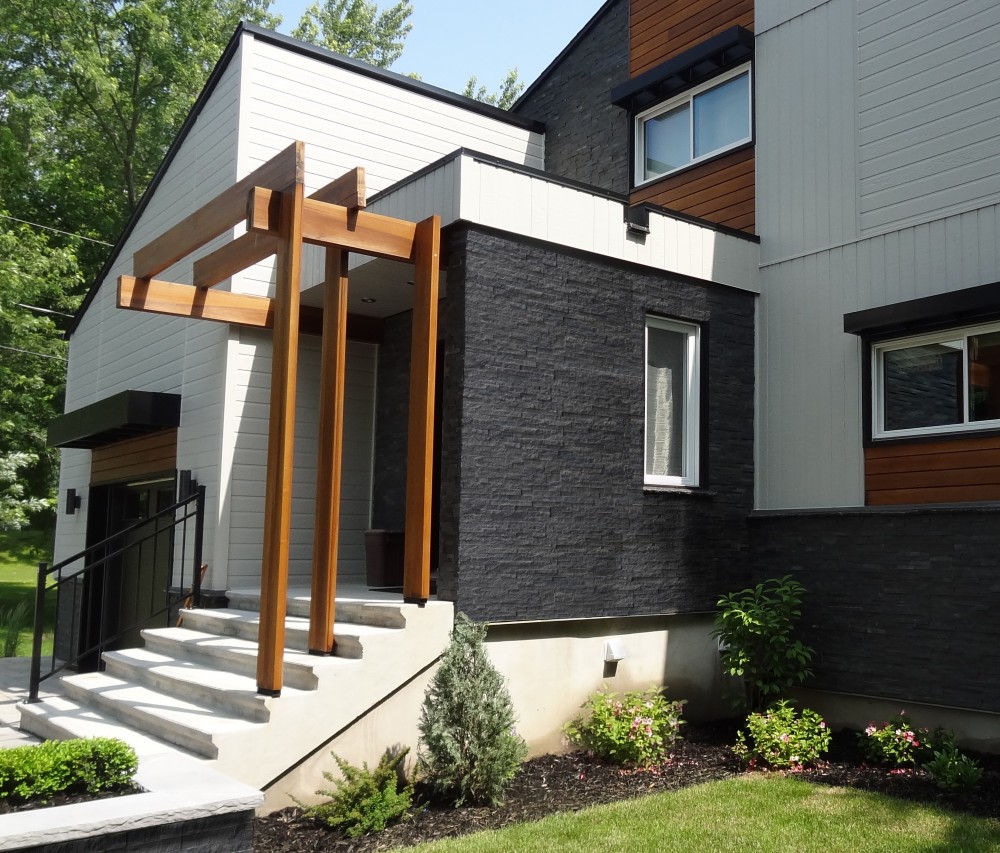 Carbon Ledgerstone Home Exterior