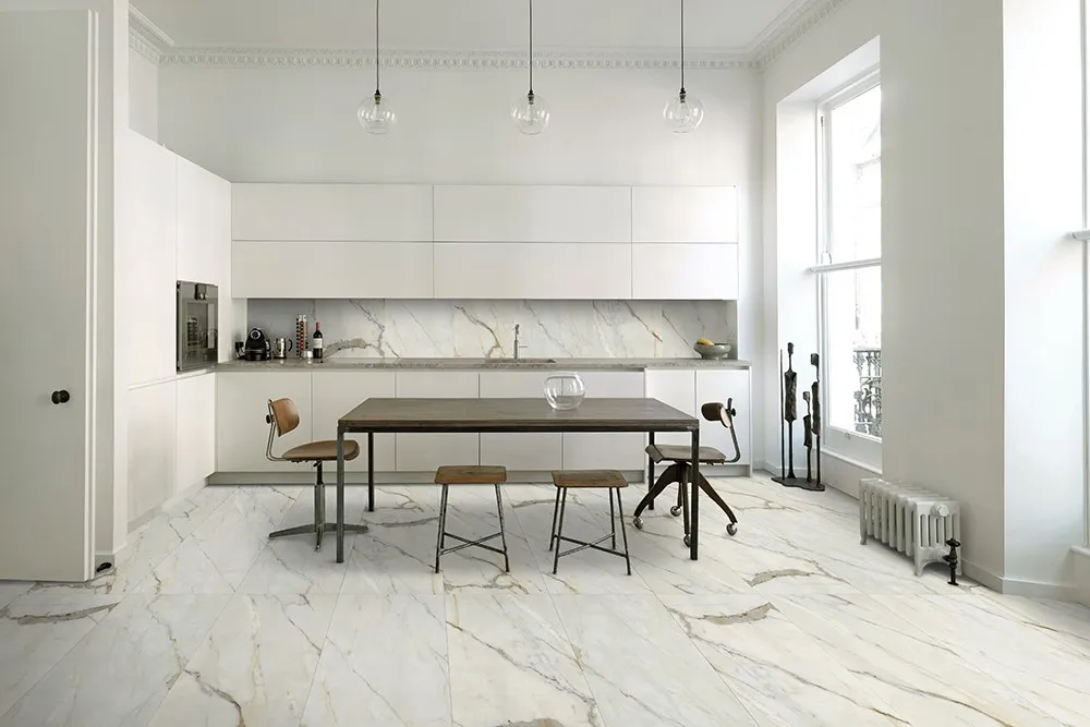 Forty8 Calacatta Oro Kitchen
