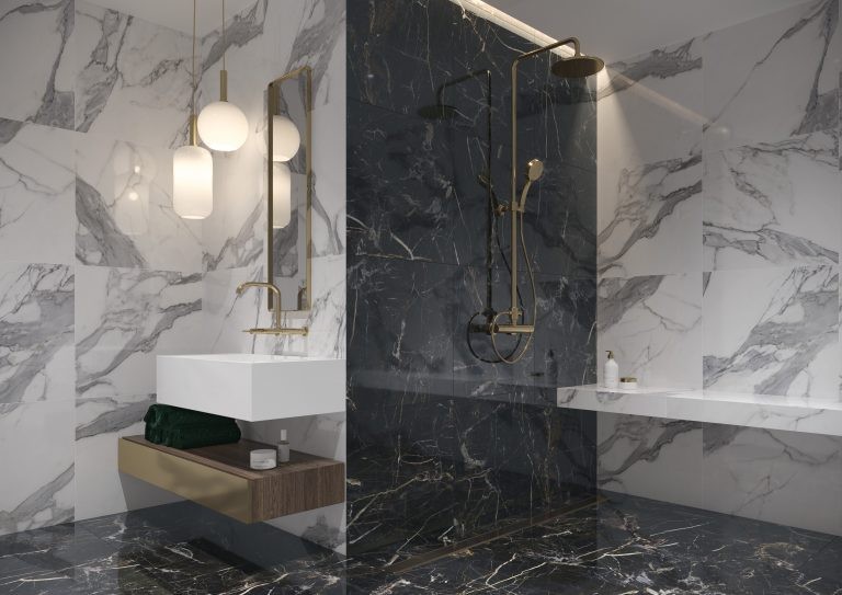 Marquina Gold Shower