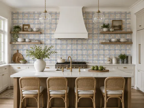 Plaids: A Classic Look, Reinvented in Tile