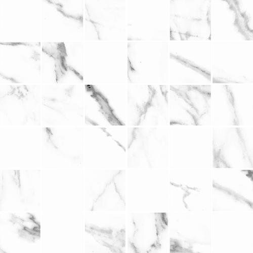 Cava White 2x2 mosaic tile ECWCAV305129