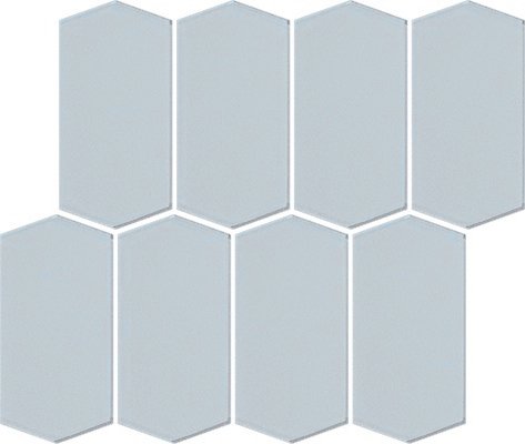 ELT3X6HEXSH23_Shimmer_Ice_3x6_Elongated_Hexagon