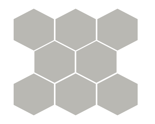 ELTHEXSH05_Shimmer_Silver_2.5_Soft_Textured_Hexagon
