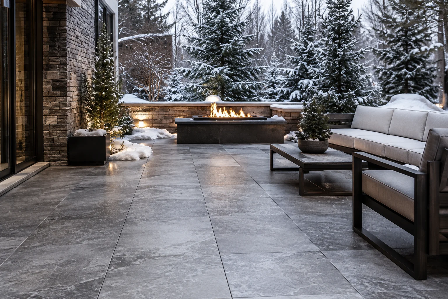 Frost Proof Porcelain withstands New England Winters