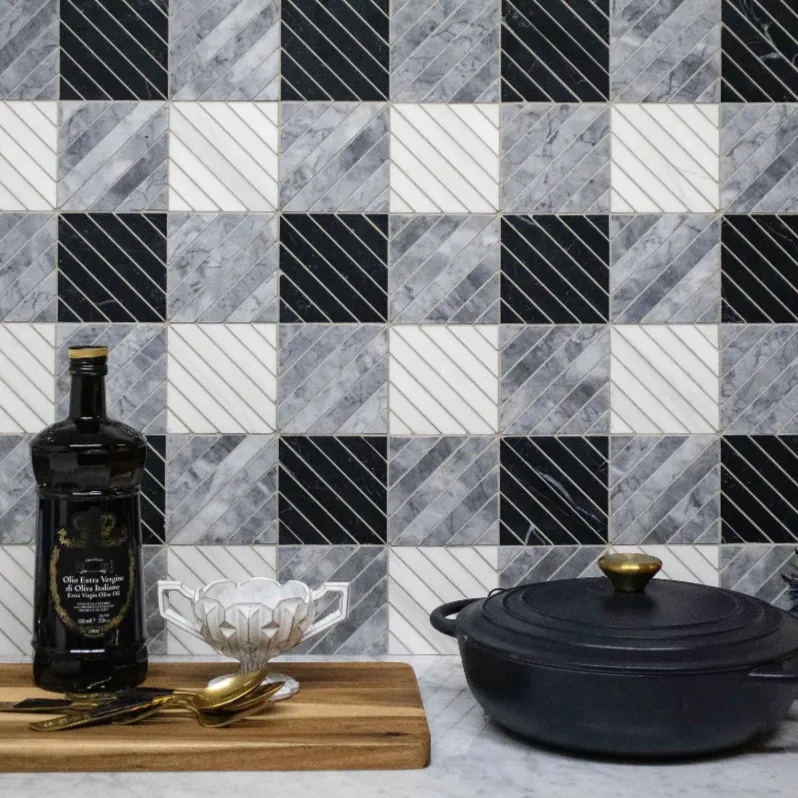 Plaid Trends in Tile