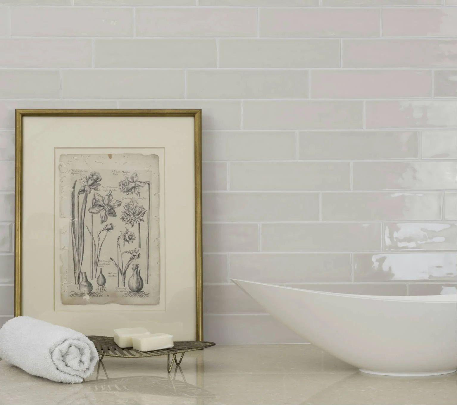 Adex Habitat Alabaster Glossy Wall