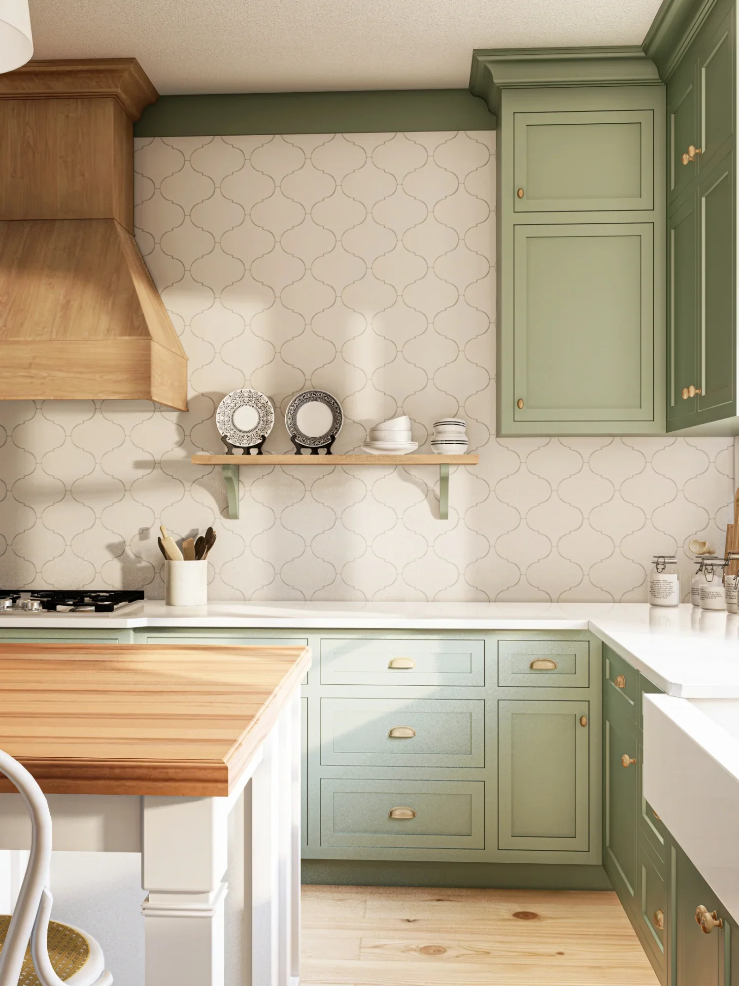 Lili Tile Arabesque 8x8