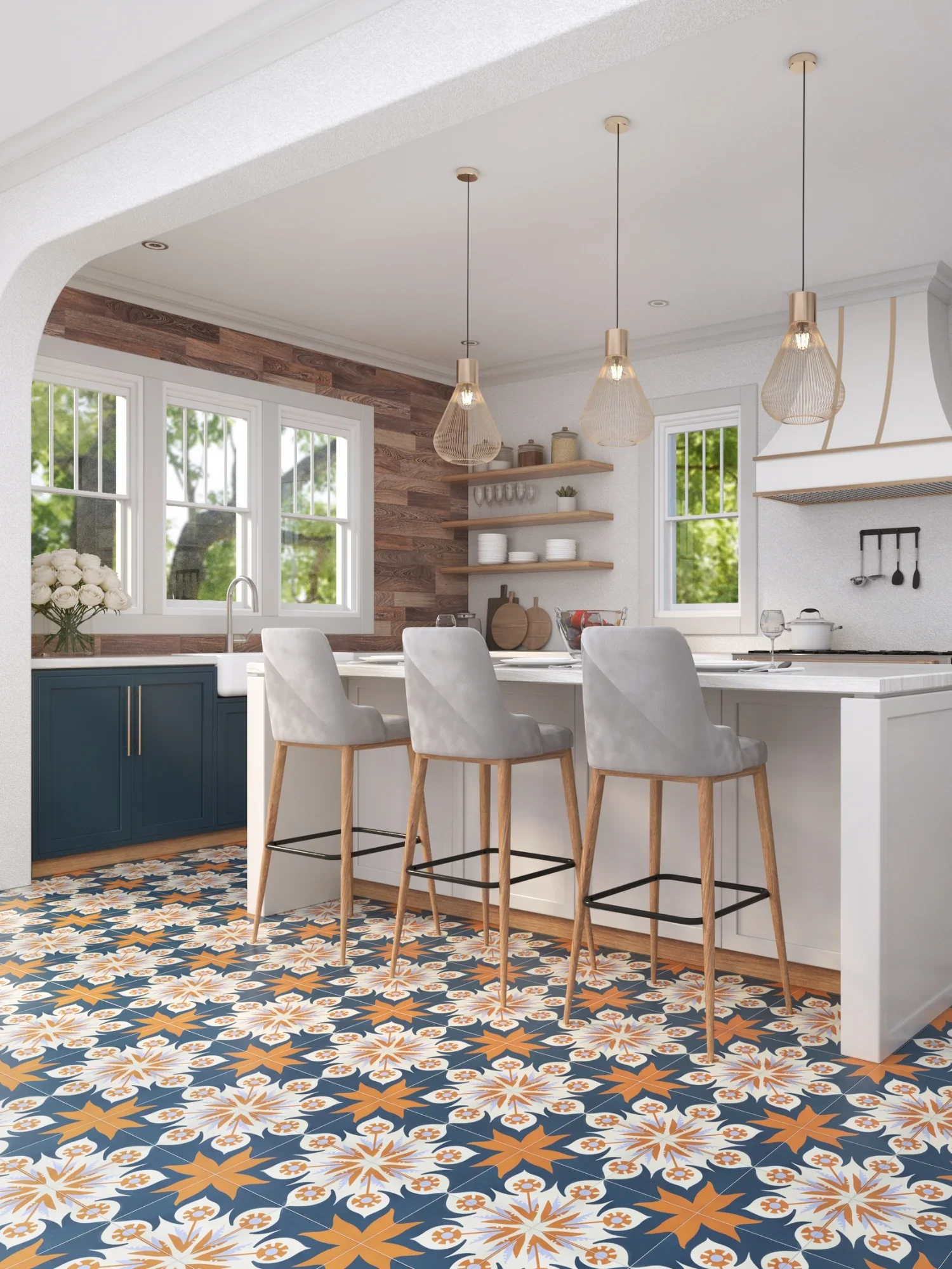 Lili Tile Enchanted X by Adam Trest