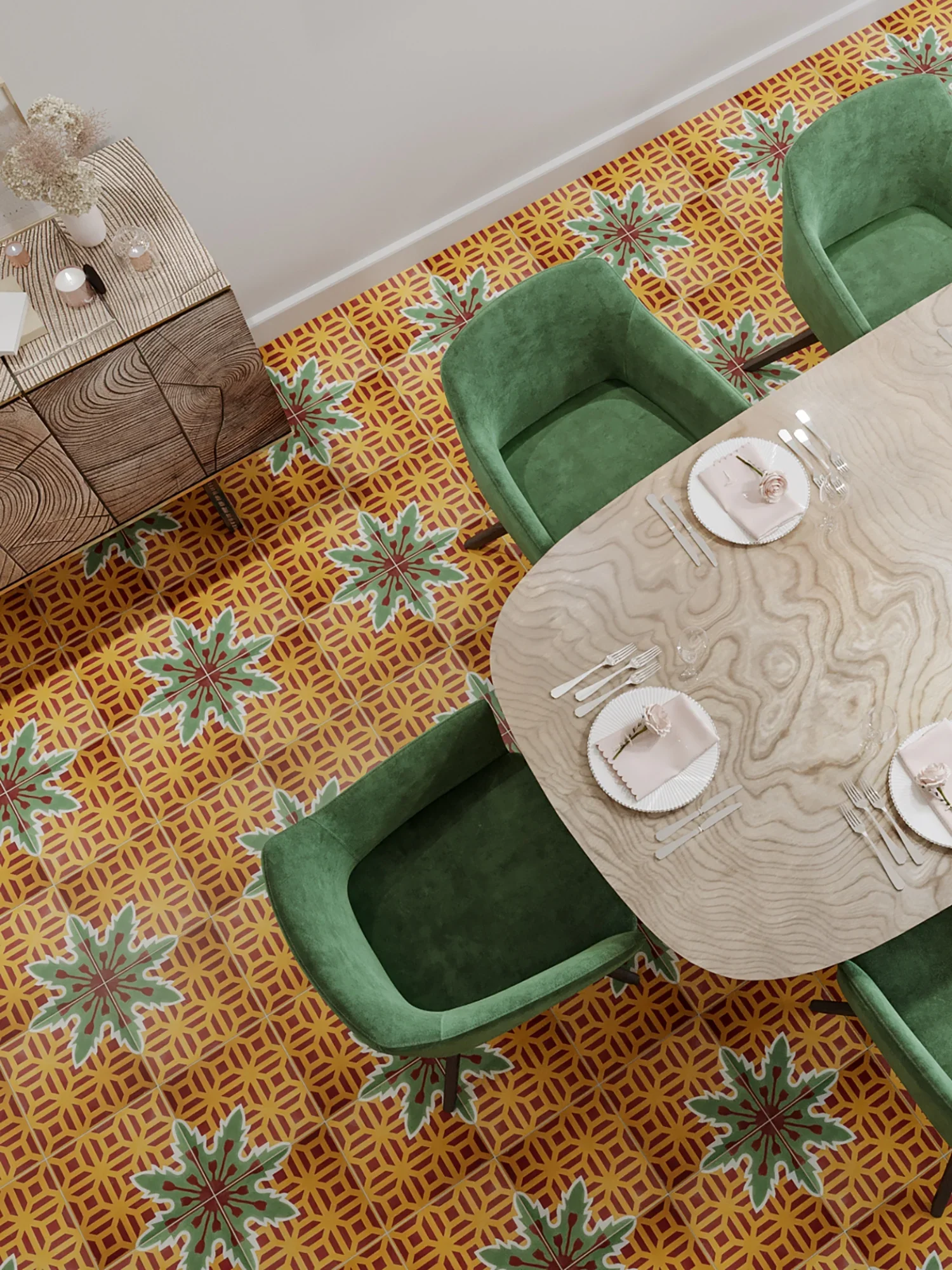 Lili Tile Jasmin 8x8