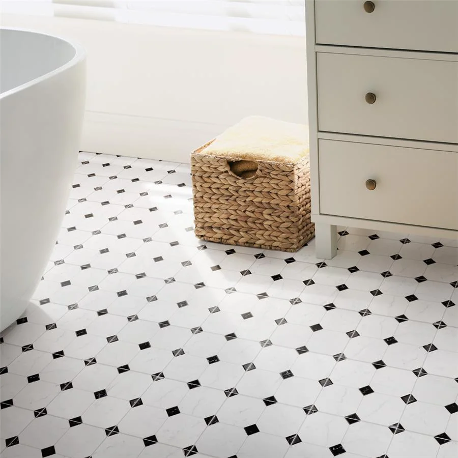 SomerTile Betera Blanco Bathroom Floor