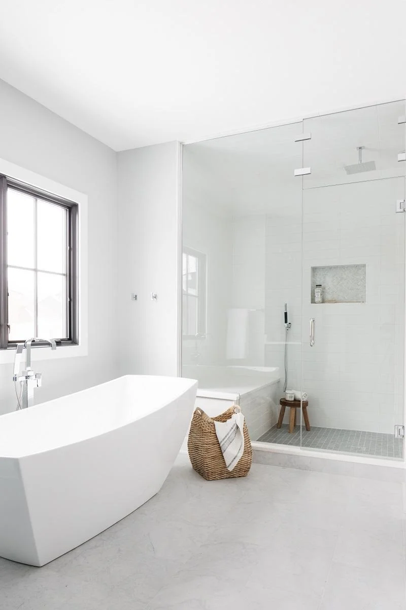 Sonoma Stone 12x24 Cavalli Marble Bathroom